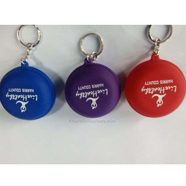 Earphone in Silicone Case Key Chain Photo 3