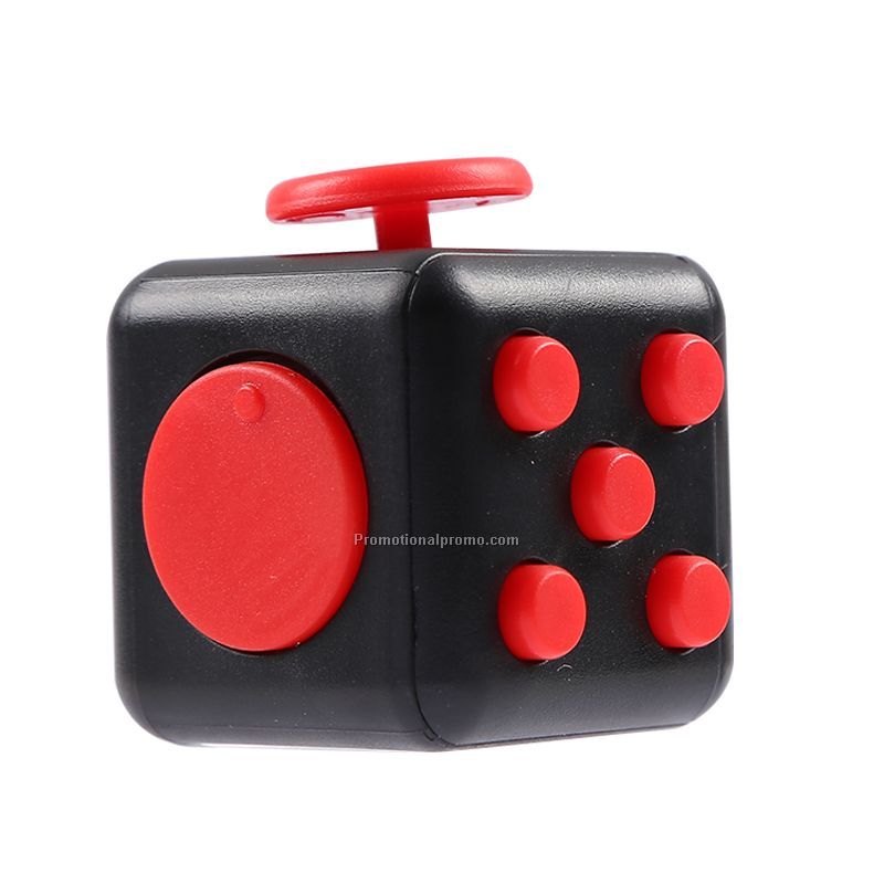 Mini 3.3cm Fidget Cube Vinyl Desk Toy Keychain Squeeze Fun Stress Reliever Photo 2