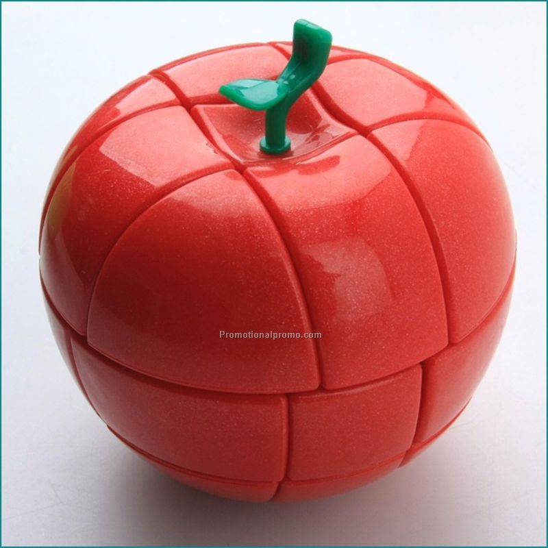 Apple Shape Puzzle Speed Red Green Classic Toys Learning Education Fidget Cube Photo 3