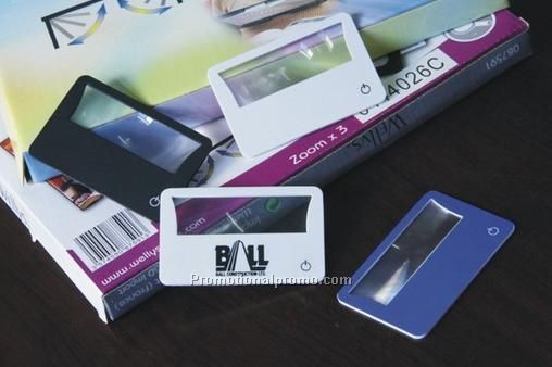 Credit Card Magnifier With Light Photo 2