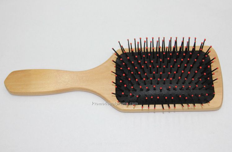 Wood massage comb with oem logo Photo 2