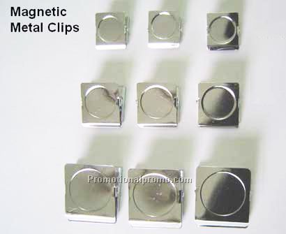 New design square shape magnetic metal clips Photo 2
