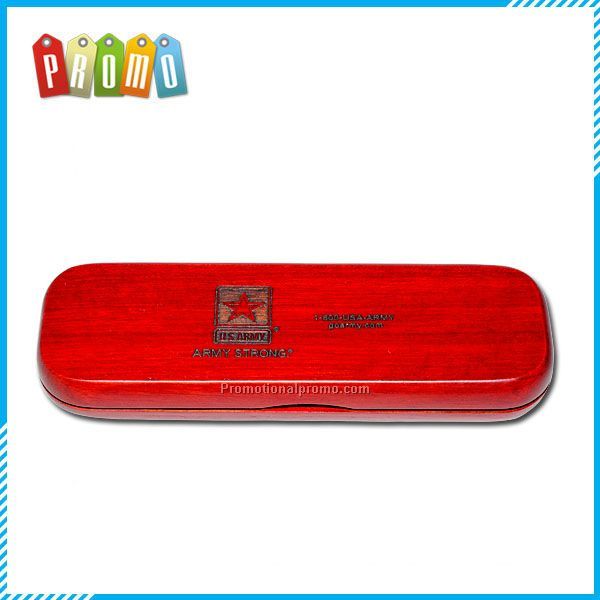 Luxury Red Wooden Pen Packing Box Photo 2