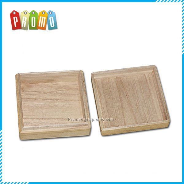 Customized Small Natural Wooden Box Photo 2