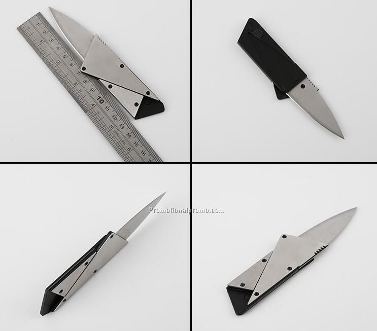 Stainless Steel Blade Credit Card Knife Super Sharp Photo 3