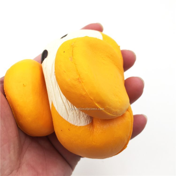 18CM Kawaii Jumbo Squishy Monkey Head Super Slow Rising Charm Scented Bread Cake Phone Straps Kids Toys Gift Photo 3