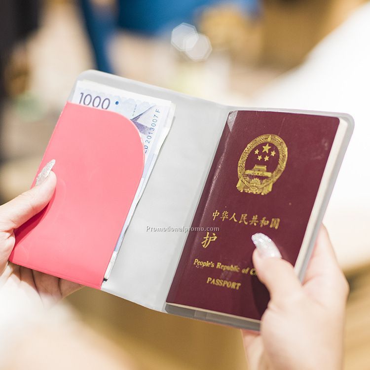 OEM PVC passport holder Photo 2