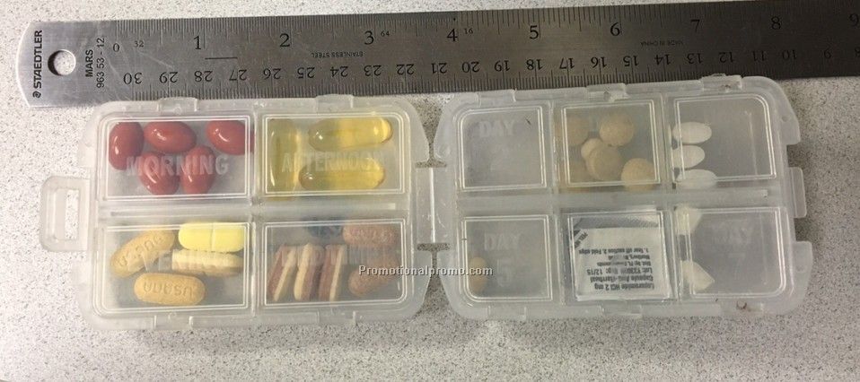 Plastic Pill Box Photo 3