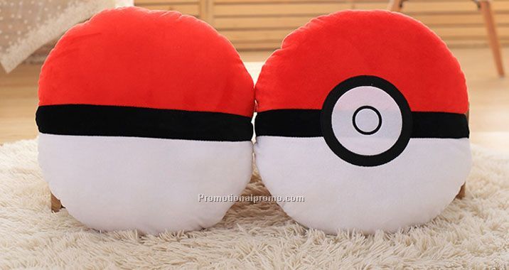 Soft Pokemon Plush Round Bolster Pillow Photo 3