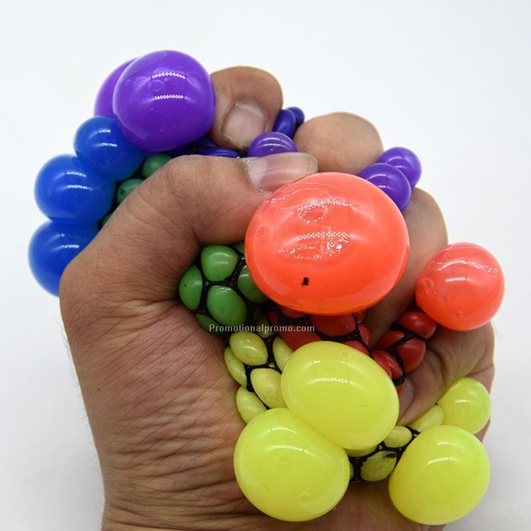6CM squeeze grape ball toy stress reliever grape ball toy Photo 2