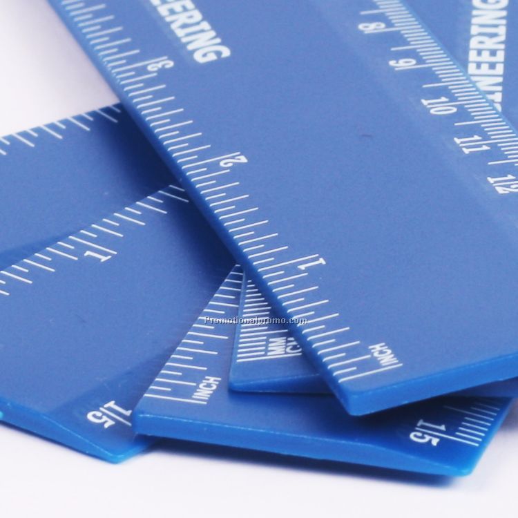 OEMPROMO 15cm plastic advertising scale straight ruler Photo 2