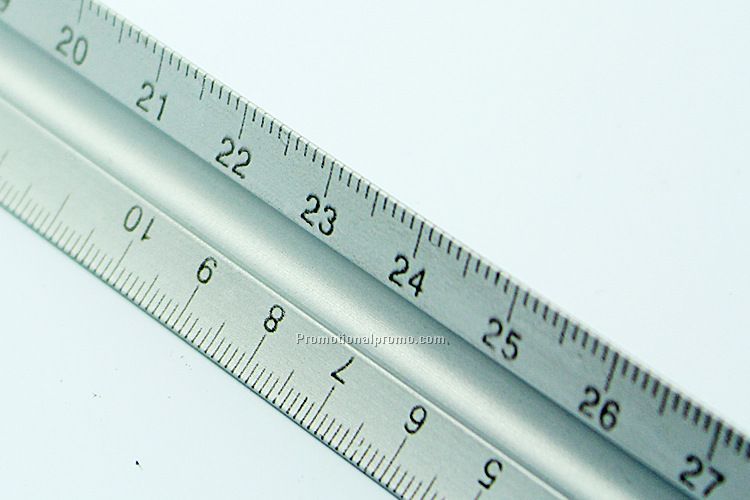 6 Inch Hollow Triangular Architect Drafting Scale Drafting Ruler Photo 3