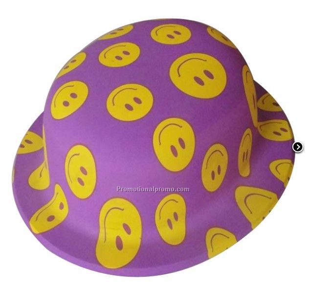 Spots printed Round hats Photo 2