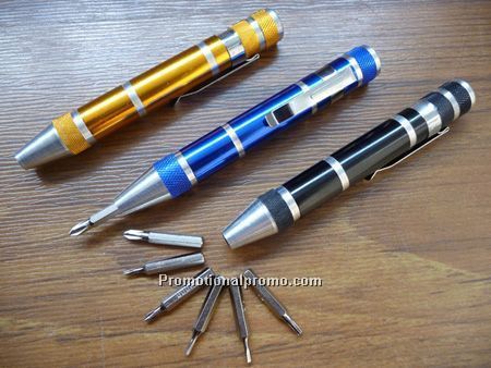 6-in-1 pen shaped pocket screwdriver Photo 2