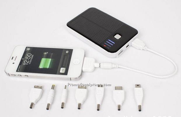 Solar mobile phone charger, Power bank for Ipad Iphone Photo 2