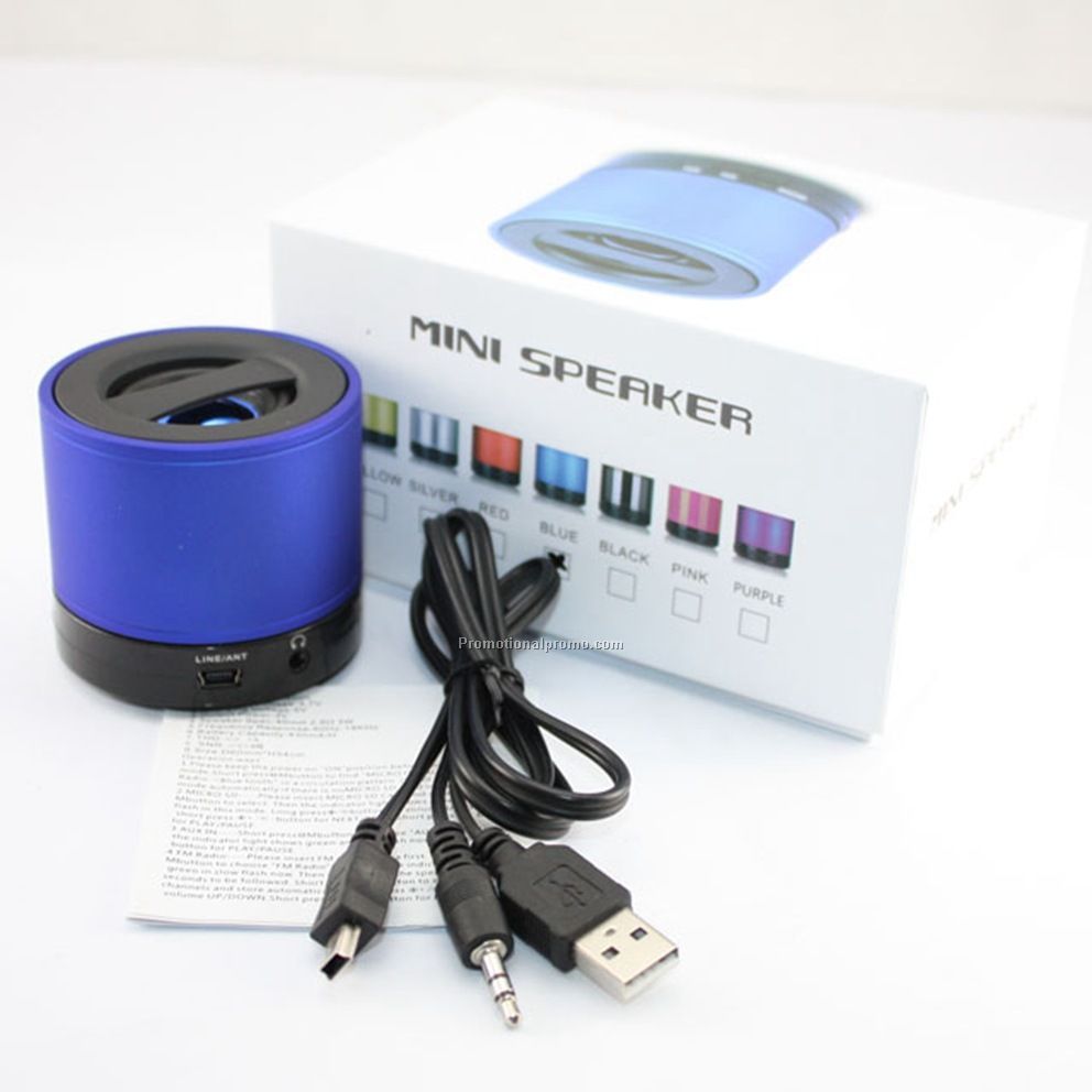 Mini Rechargeable Subwoofer Wireless Bluetooth Speaker For Phone Photo 3