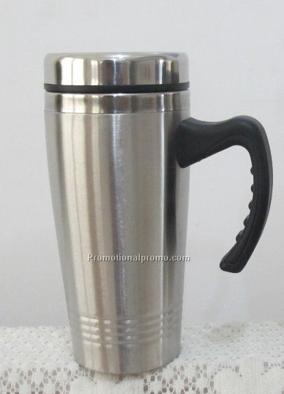 Double wall stainless steel mug, Stainless steel travel mug Photo 2
