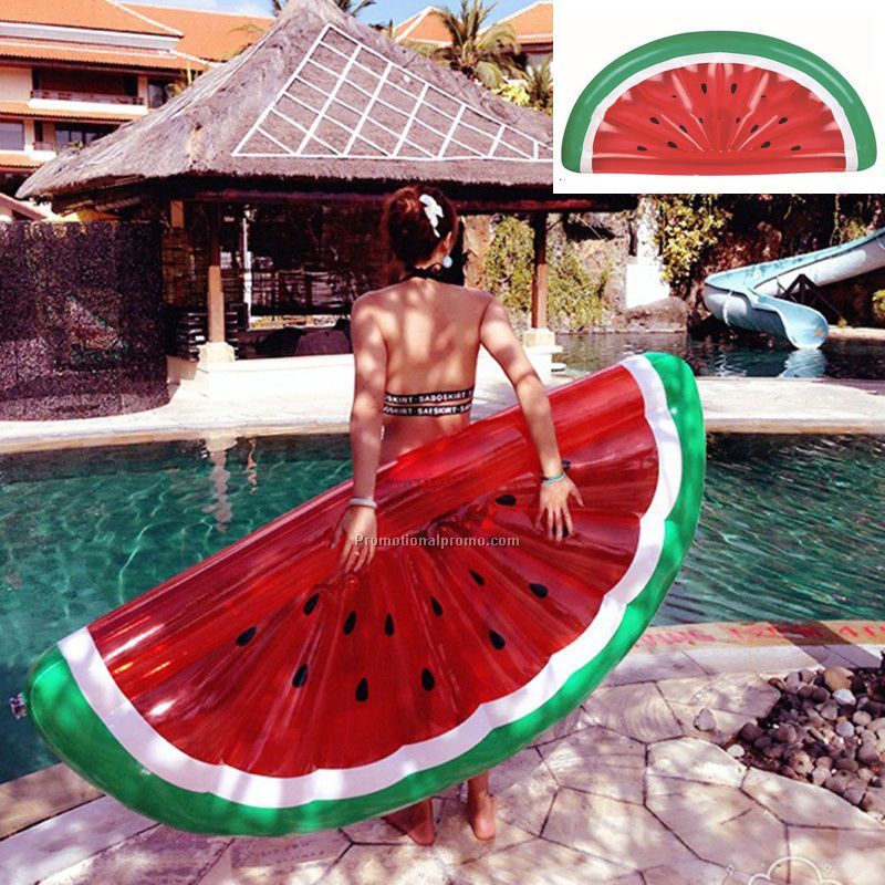 Promo customized hot sale adult beautiful watermelon swiming inflatable pool float Photo 3