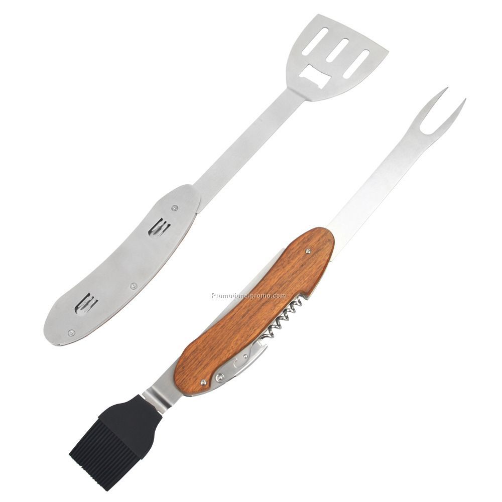 5 in 1 multi-function portable barbecue tool set Photo 2