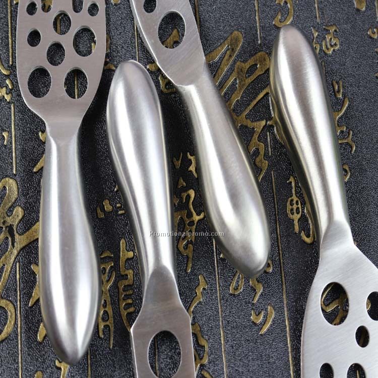 430 Stainless Steel Hollow 4pcs Cheese Set Cheese Knives Set Photo 3