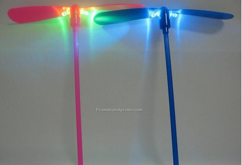 Bamboo dragonfly led lighting flash aircraft toy Photo 2