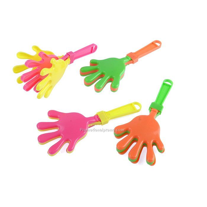 Plastic party small size hand cheering clapper set noise maker Photo 2