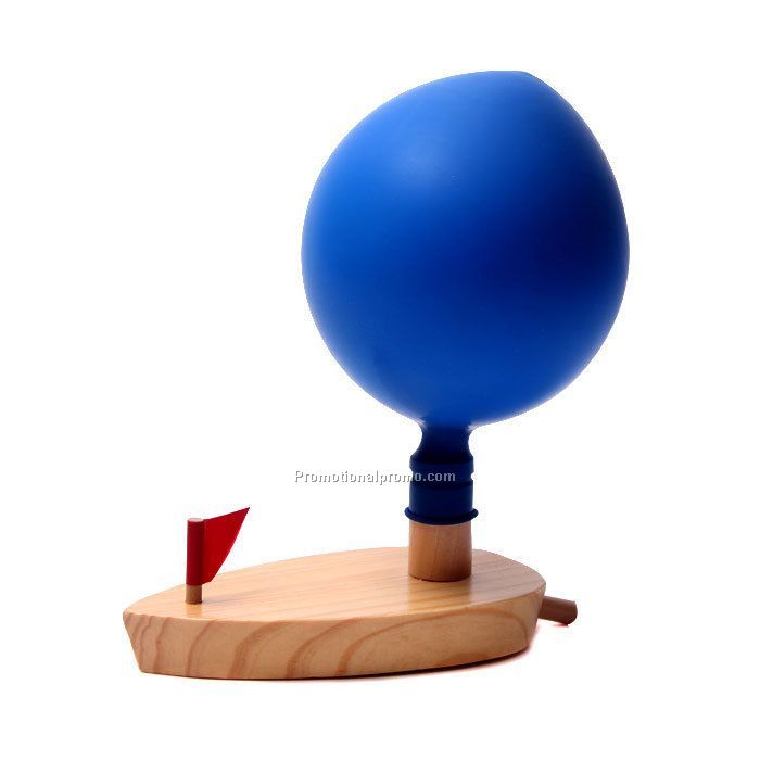 Balloon powered boat funny toy Photo 2