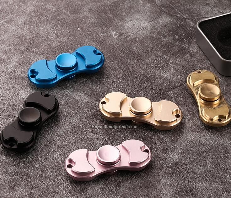 Fidgeter Copper Hand Spinner Toy package in metal box Photo 2