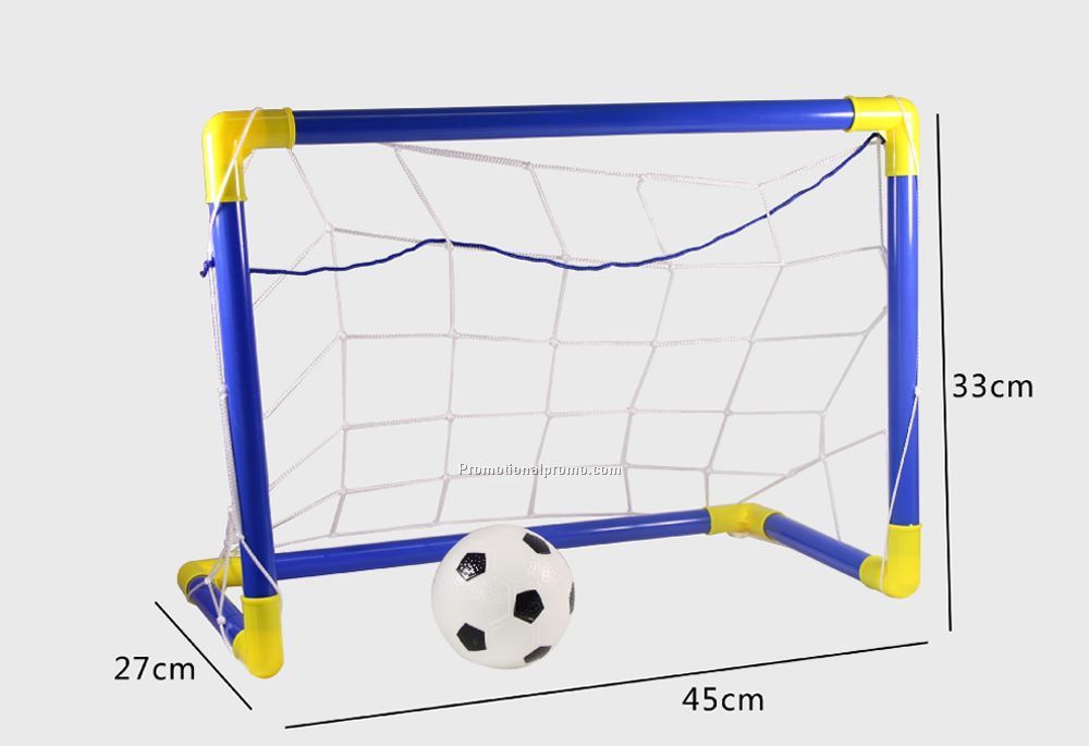 Detachable Mini Football Soccer Goal Post Net Set Photo 2