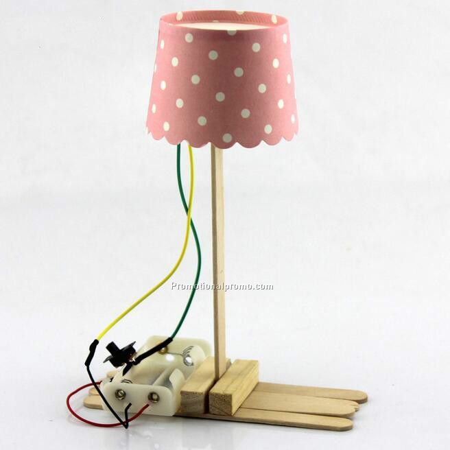 Educational DIY handcraft lighting small cover lamp science model Photo 3