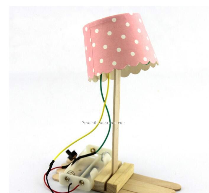 Educational DIY Small cover lamp science and technology small invention science model Photo 3