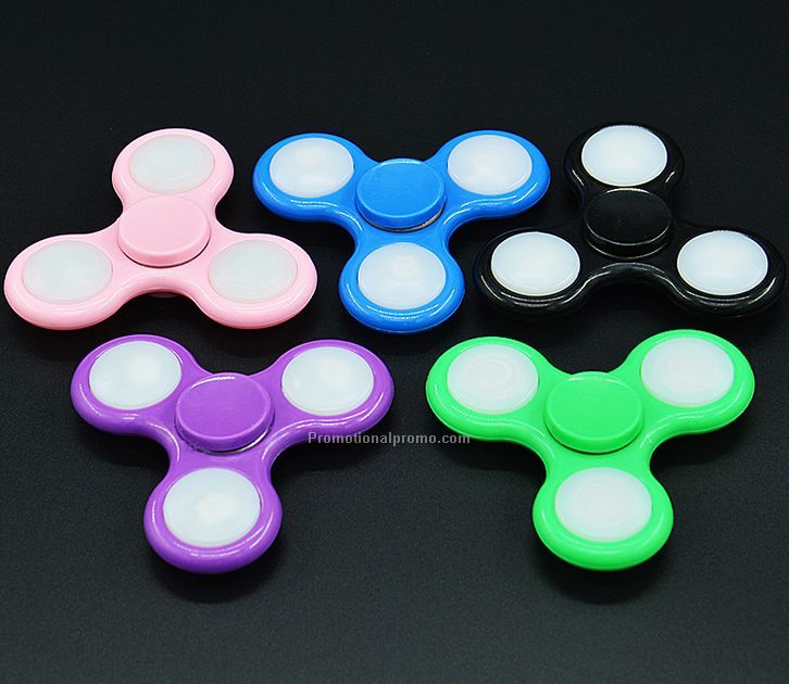New mode Led Light Tri Spinner Fidget Toy Splin long time with switch Photo 3