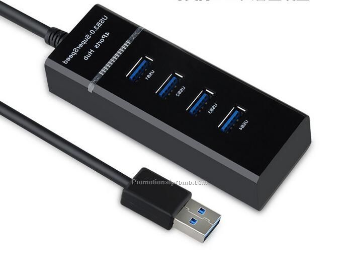 High quality 4 ports 3.0 USB HUB connected to date cable Photo 2