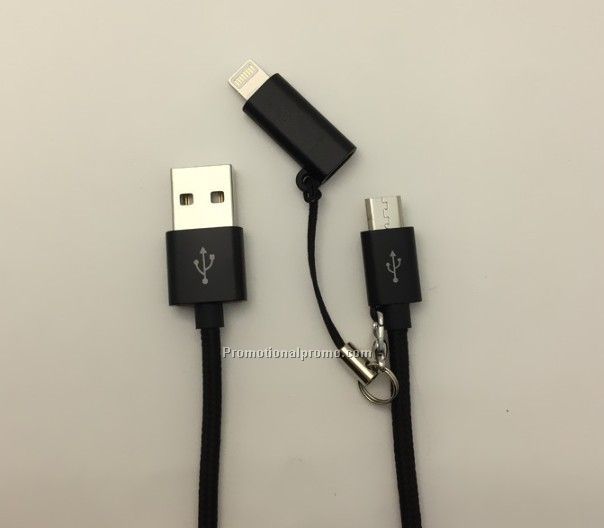 Combo Data Charging Cable for Apple and Android Photo 2