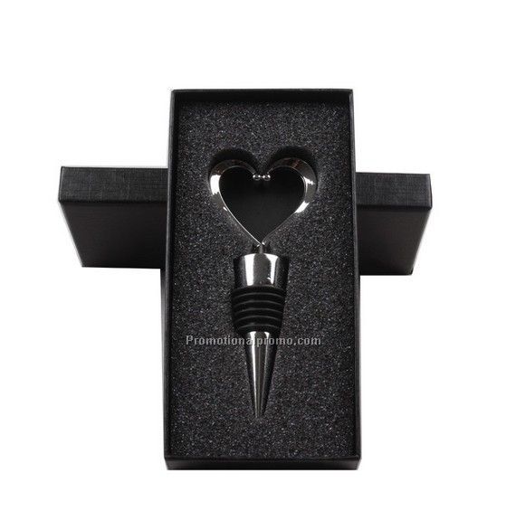 Heart shaped stainless steel wine opener tool set Photo 2