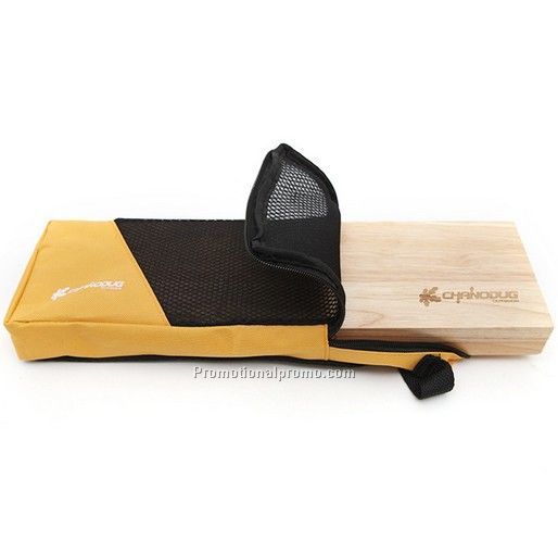 Foldable wood cutting board set Photo 3