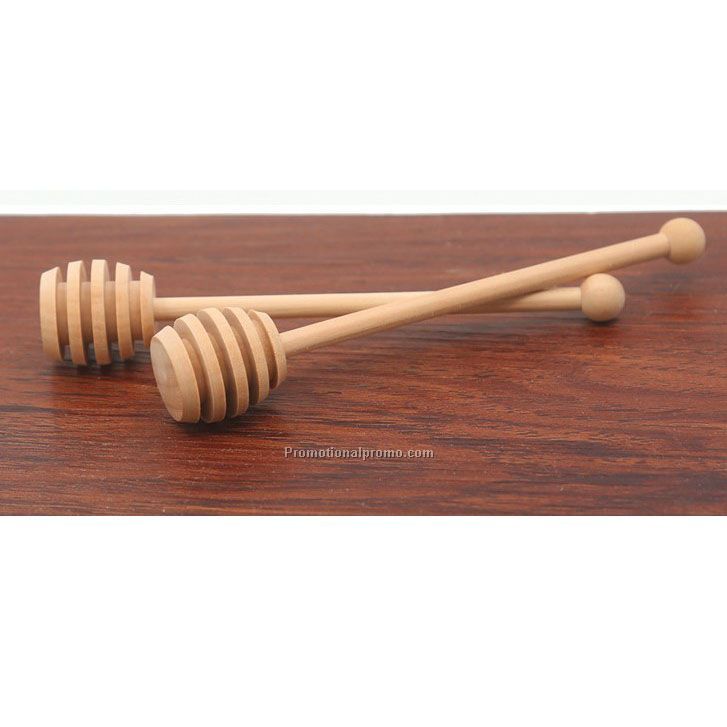 Wood honey spoon and dipper Photo 3