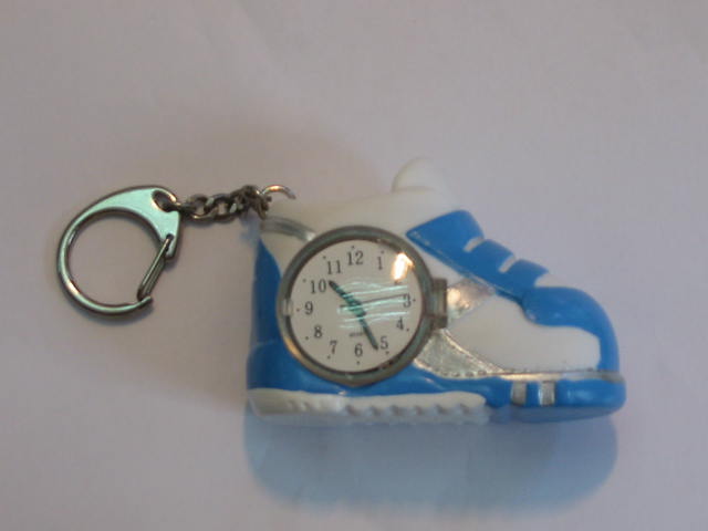 Shoe keychain