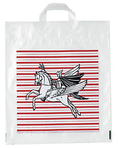 FLEXI LOOP HANDLED PLASTIC CARRIER BAGS