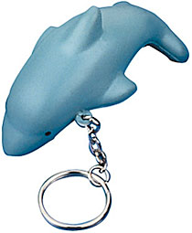 DOLPHIN KEYRING STRESS TOYS