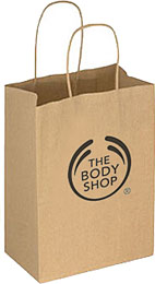 KRAFT TWIST HANDLED BROWN