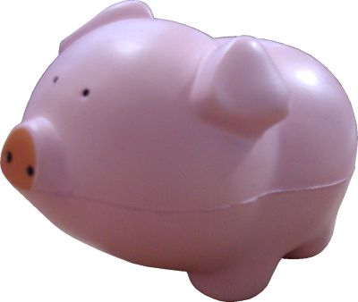 Pig pu stress ball