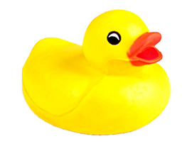 Duck pu stress ball