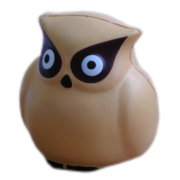 Owl pu stress ball