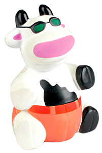 People bull pu stress ball