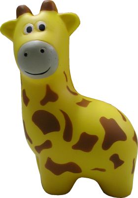 Giraffe pu stress ball