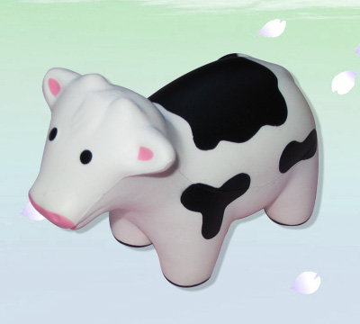 Milk cow pu stress ball
