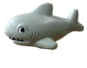 Cartoon shark pu stress ball