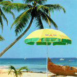 Beach umbrella