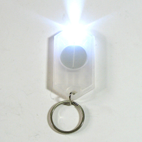 Led flashing keychain